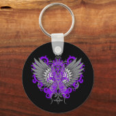 Lupus Awareness Cool Wings Sleutelhanger (Voorkant)