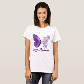 Lupus Awareness, Ik ben het storm Lupus Awareness T-shirt (Voorkant volledig)
