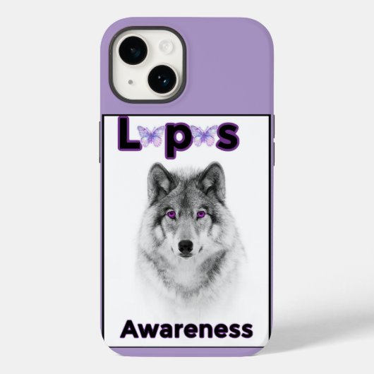 Lupus Awareness iPhone-hoesje Case-Mate iPhone Case (Achterkant)