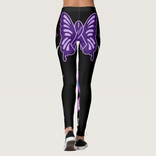Lupus Awareness Leggings (Achterkant)