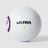 Lupus Awareness Lint Paarse Golfballen (Logo)