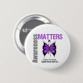 Lupus Awareness Matters Ronde Button 5,7 Cm (Voorkant /achterkant)