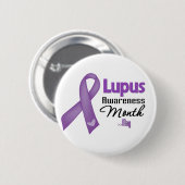 Lupus Awareness Month Ronde Button 5,7 Cm (Voorkant /achterkant)