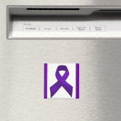 Lupus Awareness Paars Ribbon Magneet (Insitu (Vaatwasser))