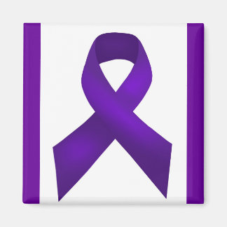 Lupus Awareness Paars Ribbon Magneet