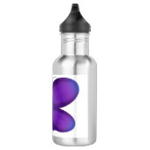Lupus Awareness paarse vlindervlinder Waterfles (Rechts)