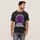 Lupus Awareness Proud Brother Of An Lupus Warrior  T-shirt (Voorkant volledig)