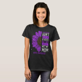 Lupus Awareness Ribbon Mam Lupus Warrior T-shirt (Voorkant volledig)