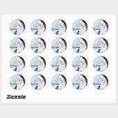 Lupus Awareness Ronde Sticker (Vel)