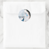 Lupus Awareness Ronde Sticker (Tas)