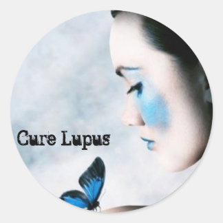 Lupus Awareness Ronde Sticker