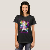 lupus Awareness s Unicorn Dabbing Survivor Gifts T-shirt (Voorkant volledig)