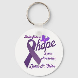 Lupus Awareness Sleutelhanger