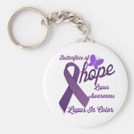 Lupus Awareness Sleutelhanger