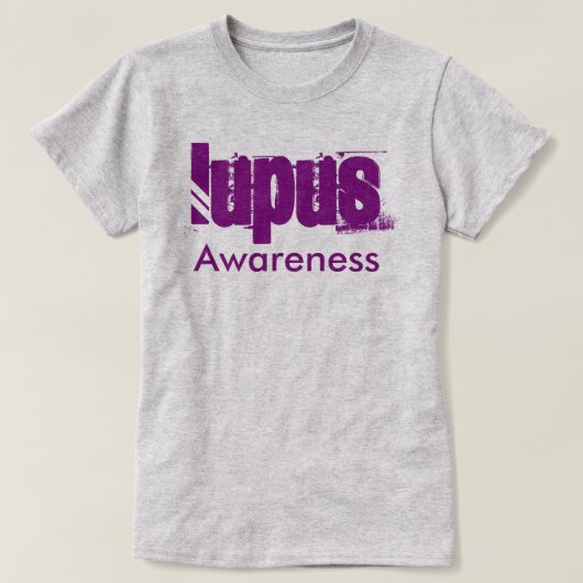 Lupus Awareness T-shirt (Design voorkant)