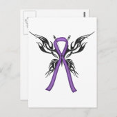 Lupus Awareness - Tribal Butterfly Briefkaart (Voorkant / Achterkant)