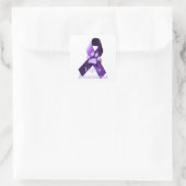 Lupus Awareness Vierkante Sticker (Tas)