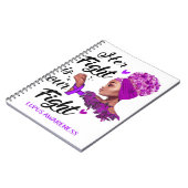 Lupus Bewustmaking Haar strijd is onze strijd Notitieboek (Linkerzijde)