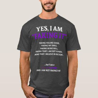 Lupus Bewustzijn Ik doe alsof in deze familie die T-shirt