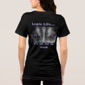 Lupus bewustzijn T-shirts (Achterkant)