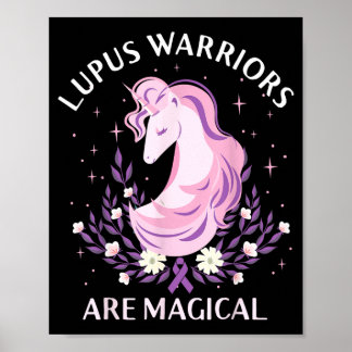 Lupus Bewustzijnsmaand Lupus Strijders Zijn Magisc Poster