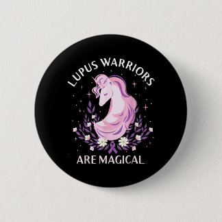 Lupus Bewustzijnsmaand Lupus Strijders Zijn Magisc Ronde Button 5,7 Cm