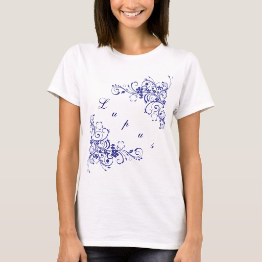 Lupus blauw t-shirt (Voorkant)