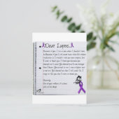 Lupus... Briefkaart (Staand voorkant)