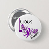 Lupus BUTTERFLY 3.1 Ronde Button 5,7 Cm (Voorkant /achterkant)