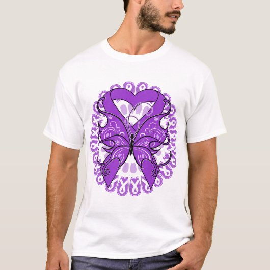 Lupus Butterfly Circle of Ribbons T-shirt (Voorkant)