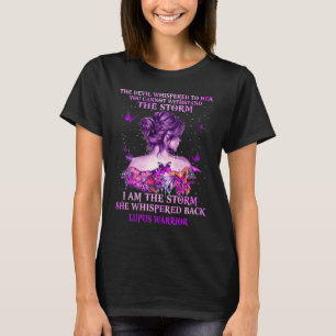 lupus butterfly strijder ik ben storm t-shirt