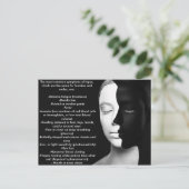 Lupus de stille vennoot... briefkaart (Staand voorkant)