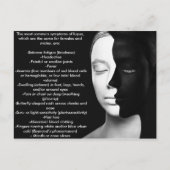 Lupus de stille vennoot... briefkaart (Voorkant)