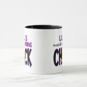 Lupus die met de verkeerde kuiken is gecommuniceer mok (Midden)