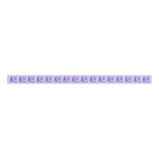 Lupus Fight for the Cure 1,5-inch Grosgrain Lint (Voorkant)