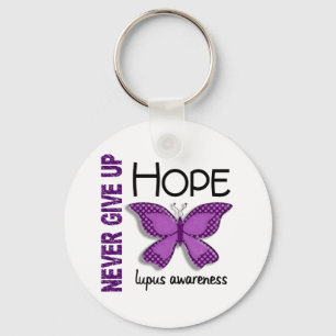 Lupus geeft nooit Hope Butterfly op 4.1 Sleutelhanger