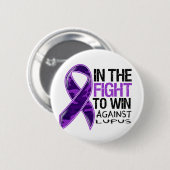 Lupus - gevecht om te winnen ronde button 5,7 cm (Voorkant /achterkant)