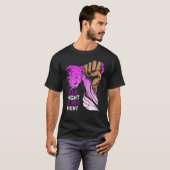 lupus her fight is my fight  lupus awareness t-shirt (Voorkant volledig)
