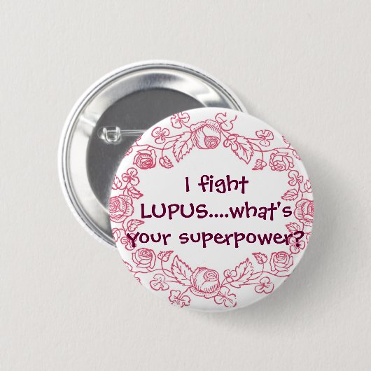 Lupus Hero Button (Voorkant /achterkant)