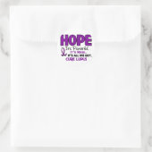 Lupus HOPE 1 Ronde Sticker (Tas)