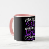 Lupus Mok, Onzichtbare Chronische Pijn Geschenk Mok (Voorkant links)