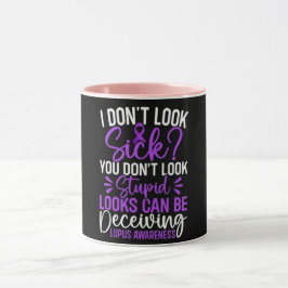 Lupus Mug, Invisible Chronic Illness Pain Gift Mok