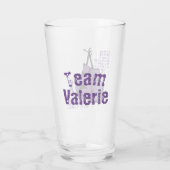 Lupus personaliseren Support Haar strijd is mijnen Glas (Achterkant)