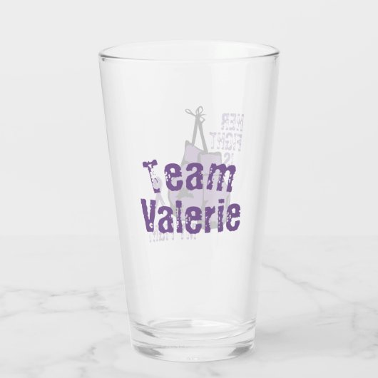 Lupus personaliseren Support Haar strijd is mijnen Glas (Achterkant)