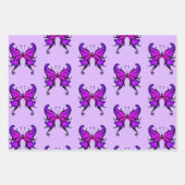 Lupus Support Wrapping Paper Gift Wrap Butterfly (Voorkant 3)