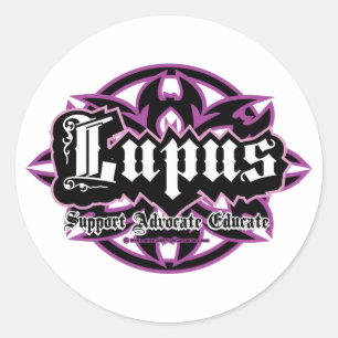 Lupus Tribal Ronde Sticker