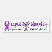 Lupus Warrior Bumpersticker (Voorkant)