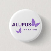Lupus Warrior - Button (Voorkant)