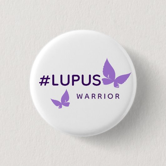 Lupus Warrior - Button (Voorkant)