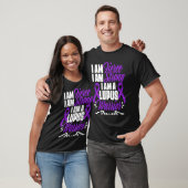 Lupus Warrior  Lupus Purple Ribbon Lupus Awareness T-shirt (Unisex)